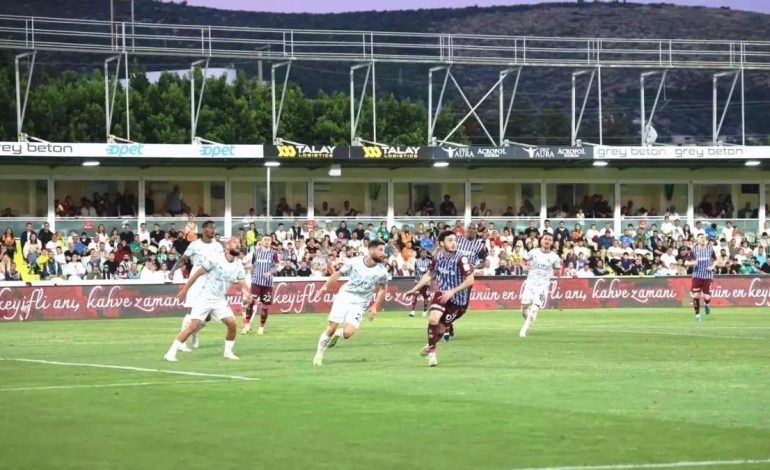 Bodrum FK ve Trabzonspor Berabere Kaldı