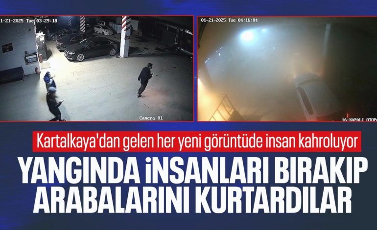Bolu Kartalkaya’daki yangın felaketinde yeni görüntü