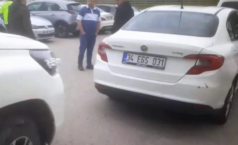 Bolu’da Sahte Plaka ile Trafikte Yakalandı