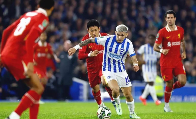 Brighton, şampiyon Liverpool’u devirdi