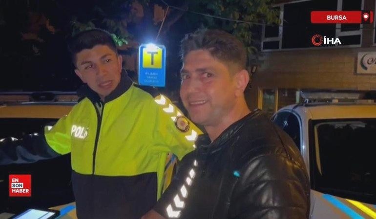 Bursa’da alkollü yakalanan yabancı uyruklu sürücü: Pişmanım