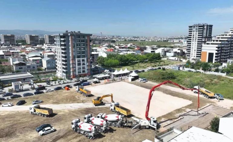 Bursa’da Spor Tesisinin Temeli Atıldı
