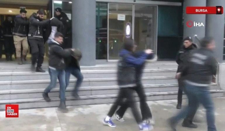 Bursa’da uyuşturucu operasyonu: 540 şüpheli tutuklandı