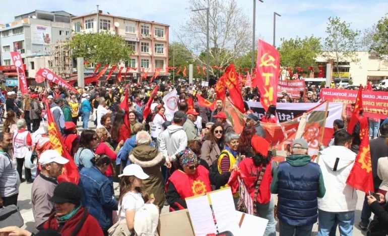 Çanakkale’de 1 Mayıs Kutlaması