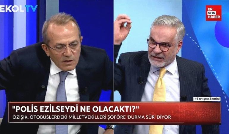 Canlı yayında gerilim: Hadi Özışık ile Şaban Sevinç birbirine girdi