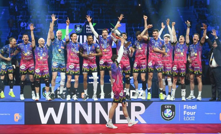 CEV Erkekler Şampiyonlar Ligi’nde şampiyon Sir Sicoma Monini Perugia!