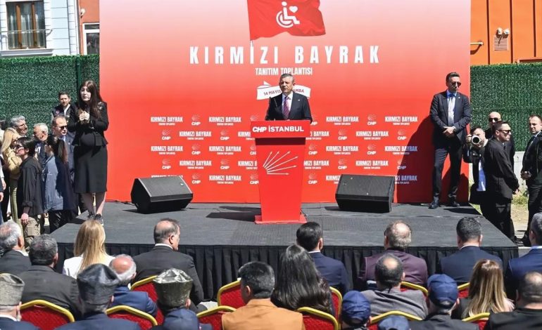 CHP Genel Başkanı Özel, Kırmızı Bayrak Projesi Tanıtım Toplantısı’nda konuştu Açıklaması