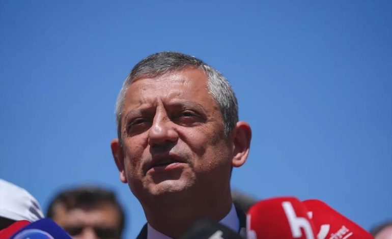 CHP Genel Başkanı Özel, Manisa’da konuştu Açıklaması