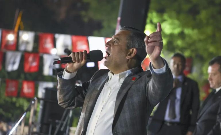 CHP Genel Başkanı Özgür Özel Silivri’de konuştu