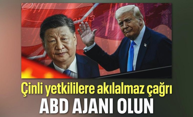 CIA’den Çin devlet yetkililerine çağrı: ABD ajanı olun