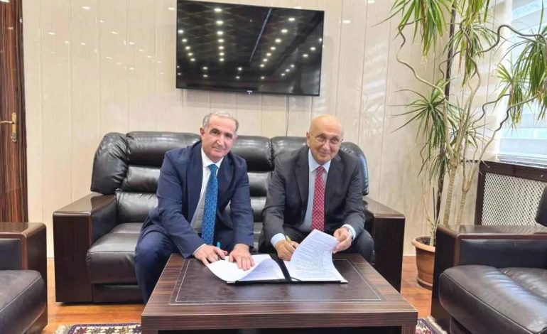 Çimentaş ve Kafkas Üniversitesi Arasında İş Birliği Protokolü İmzalandı