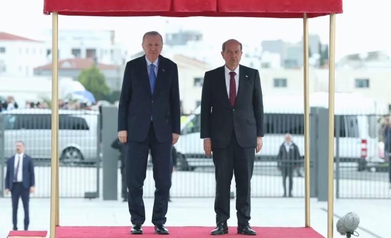 Cumhurbaşkanı Erdoğan, KKTC’deki yeni Cumhuriyet Yerleşkesi’nin açılışını yaptı