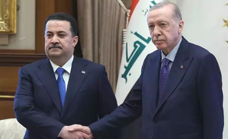Cumhurbaşkanı Erdoğan ve Irak Başbakanı Sudani’den ortak açıklama