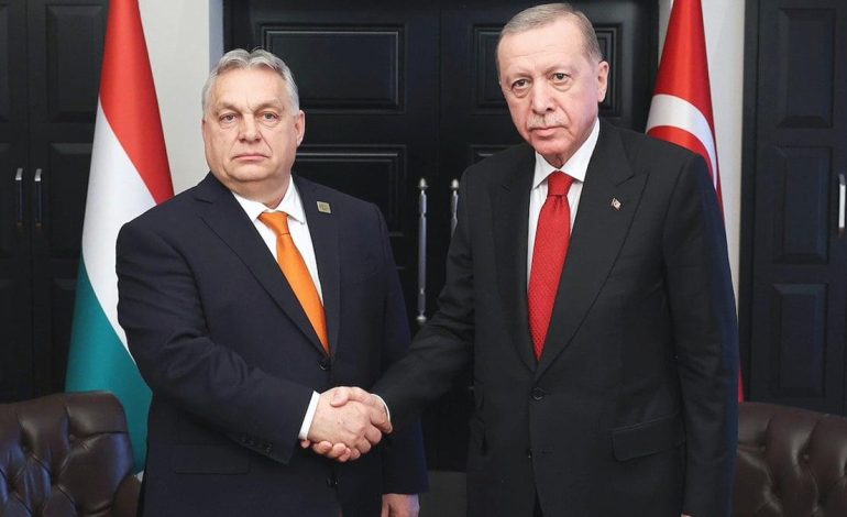 Cumhurbaşkanı Erdoğan, Viktor Orban’la görüştü