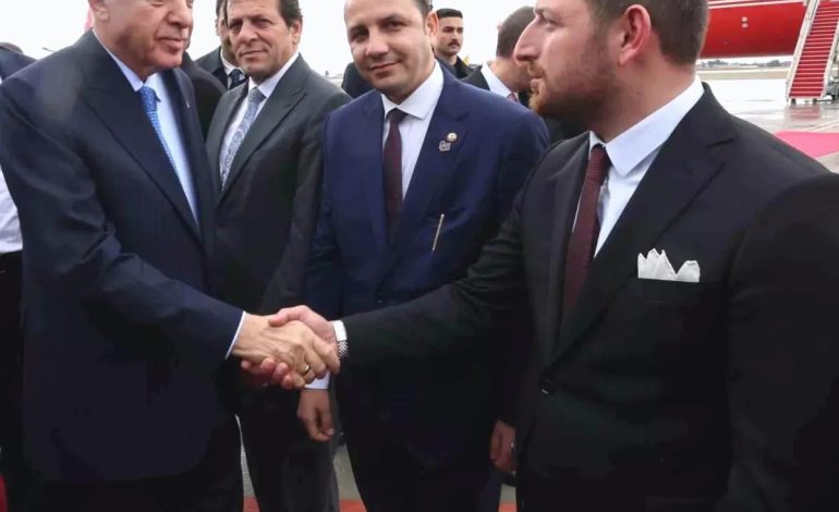Cumhurbaşkanı Erdoğan’ın Kıbrıs ziyaretine Sakaryalı iş insanı da eşlik etti