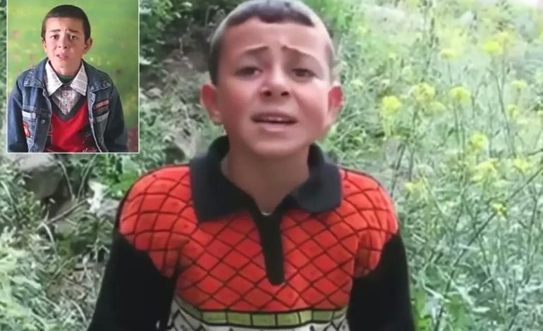 ”Dağ başında soğuk varmış” türküsüyle ünlenen çocuğun son hali