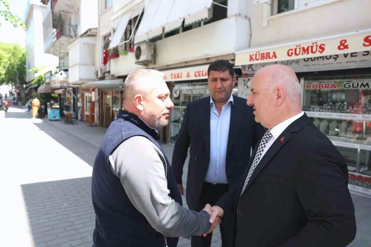 Darıca Belediye Başkanı Bıyık’tan Esnafa Destek Ziyareti