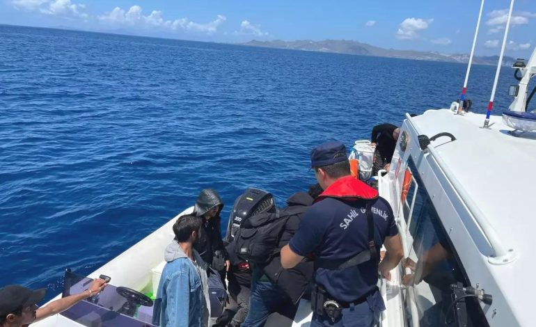 Datça’da 33 Kaçak Göçmen Kurtarıldı