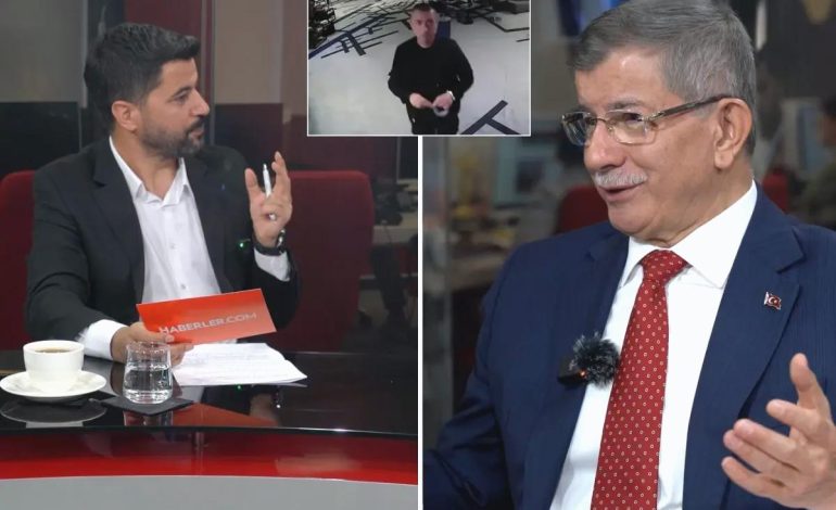 Davutoğlu’na canlı yayında açıkça sorduk: Görüşmelerinizde hiç kamera bantladınız mı?