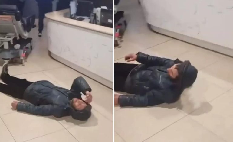 Devlet hastanesinde kaydedilen görüntü tartışma yarattı