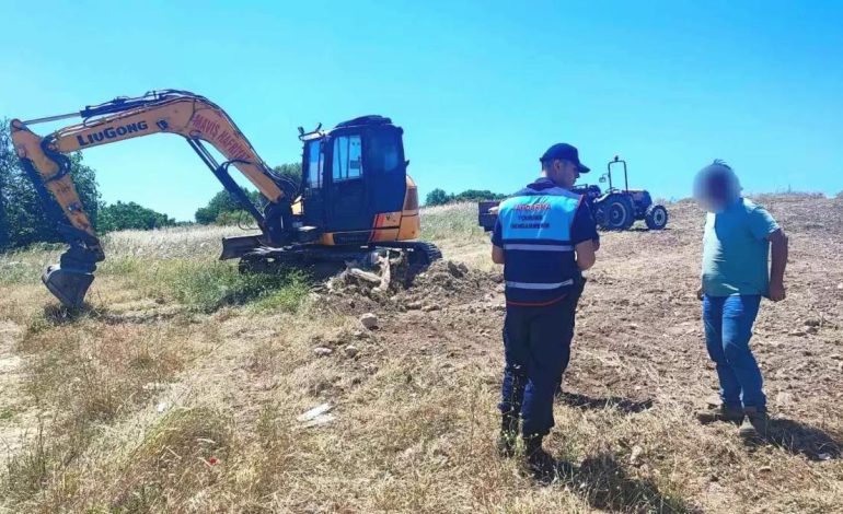 Didim’de Hazine Arazisinde İzinsiz Kazı