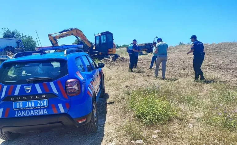 Didim’de Kaçak Kazı Operasyonu