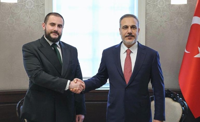 Dışişleri Bakanı Fidan Sırbistan Devlet Bakanı Zukorlic ile görüştü