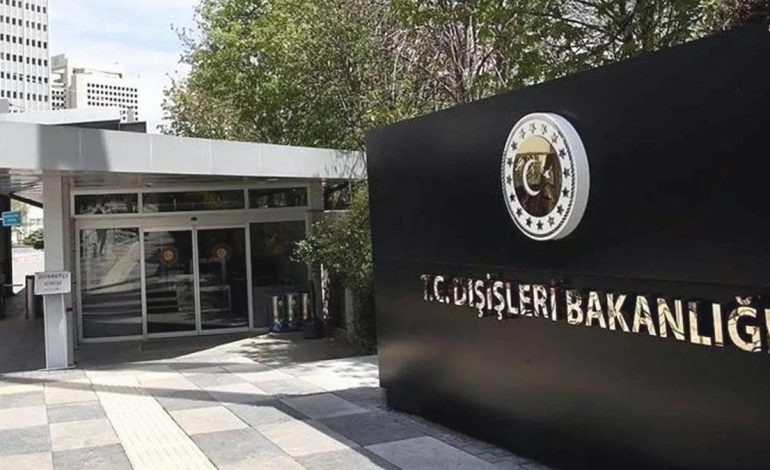 Dışişleri Bakanlığından İsrail’e sert tepki