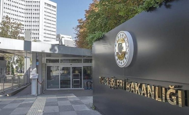 Dışişleri’nden İsrail’e kınama