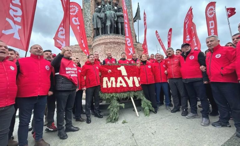 DİSK Genel Başkanı Çerkezoğlu: Taksim yasağından vazgeçin, bu barikatları kaldırın