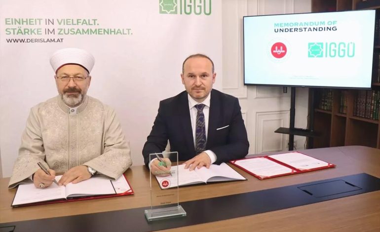 Diyanet ve Avusturya İslam Cemaati İşbirliği Protokolü İmzaladı