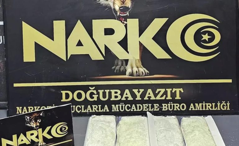 Doğubayazıt’ta Uyuşturucu Operasyonu
