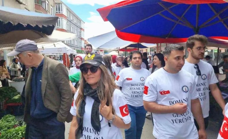 Domaniç’te Gençlik Yürüyüşü Düzenlendi
