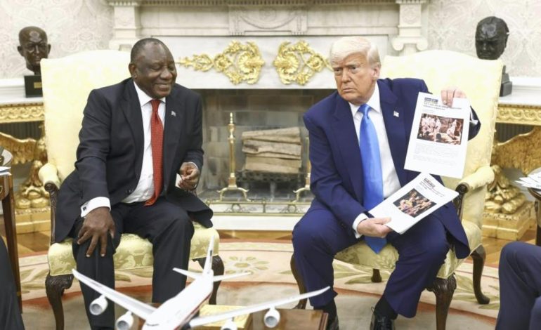 Donald Trump’ın Güney Afrika olarak gösterdiği çıktıların Kongo’da çekildiği ortaya çıktı