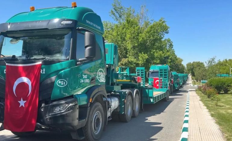 DSİ’ye Yeni İş Makineleri Kazandırıldı