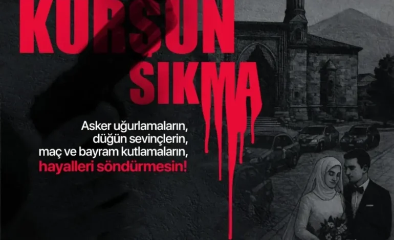 Düğünlerde Silahla Ateş Etmeye Dikkat!
