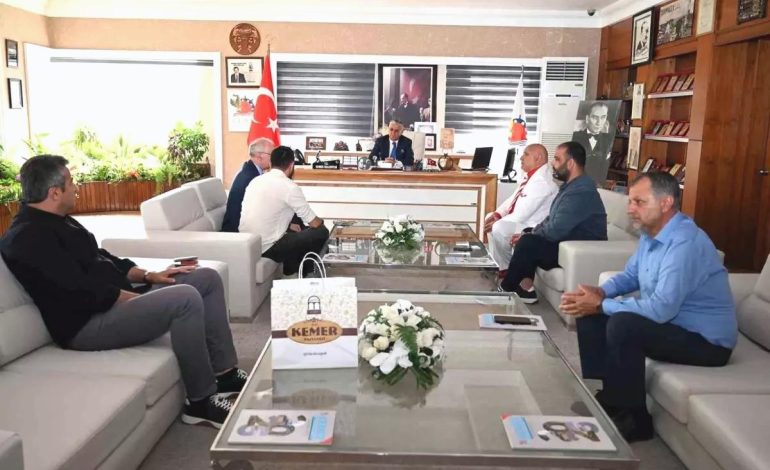 Dünya Dama Federasyonu Başkanı Kemer’de Ziyaret Gerçekleştirdi