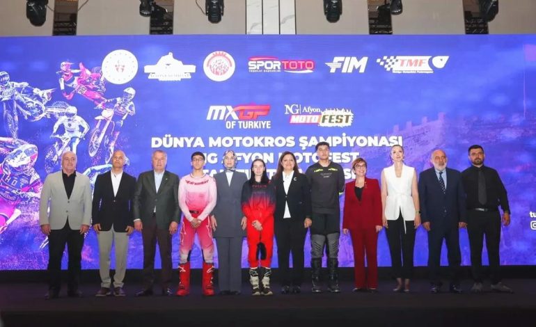 Dünya Motokros Şampiyonası’nın tanıtım toplantısı yapıldı