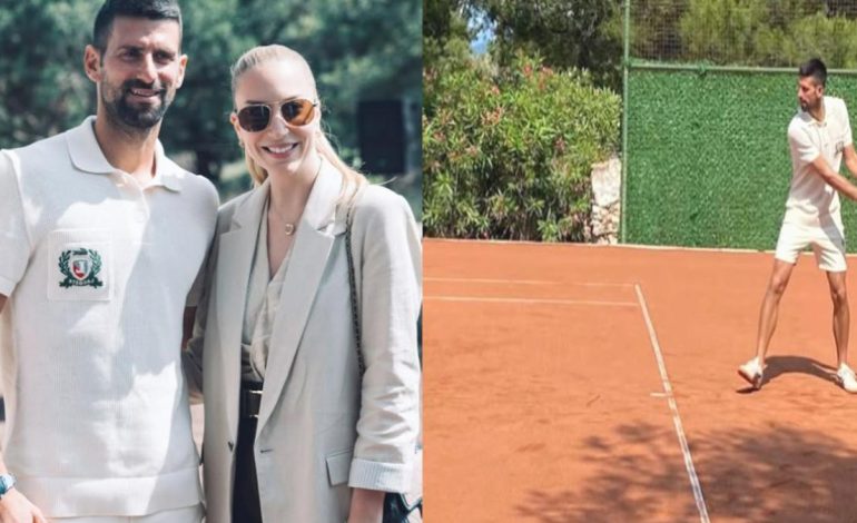 Dünyaca ünlü tenisçi Novak Djokovic Bodrum’a geld