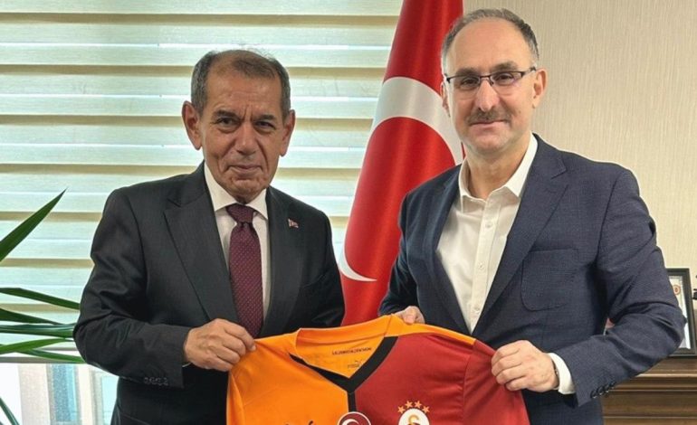 Dursun Özbek’ten Türkiye Kayak Federasyonu Başkanı’na ziyaret