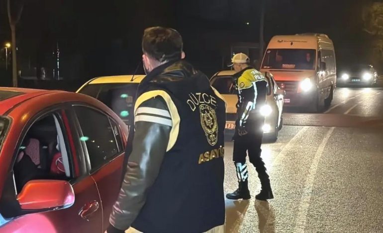Düzce’de Suçlulara Operasyon