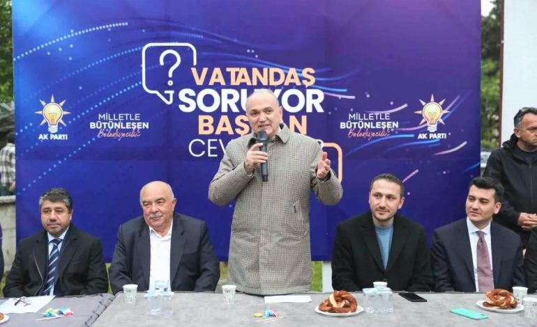 Düzce’de ‘Vatandaş Soruyor, Başkan Cevaplıyor’ Programı Karaca Mahallesi’nde Yapıldı