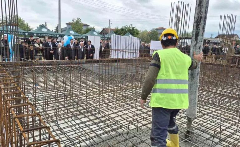 Düzce’de Yeni Ruh Sağlığı Merkezi İçin Temel Atıldı