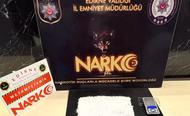 Edirne’de Uyuşturucu Operasyonu: 3 Tutuklama
