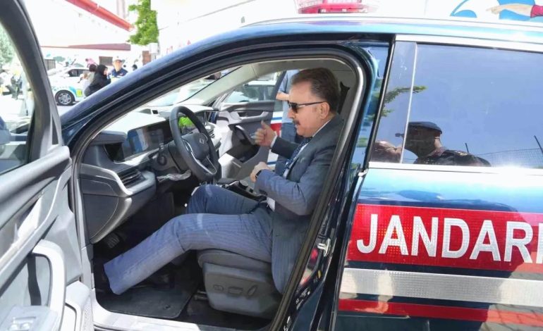 Edremit Jandarma Komutanlığı’na Yerli TOGG Tahsis Edildi