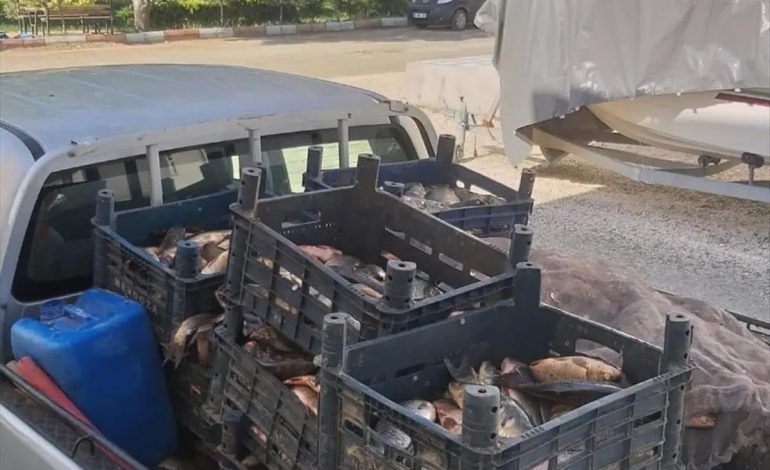 Elazığ’da Kaçak Avcıya 700 Kg Balık Ceza