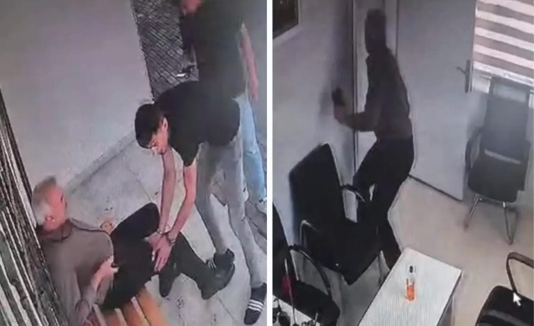 Elazığ’da muhtara silahlı saldırı! O anlar kameralarda