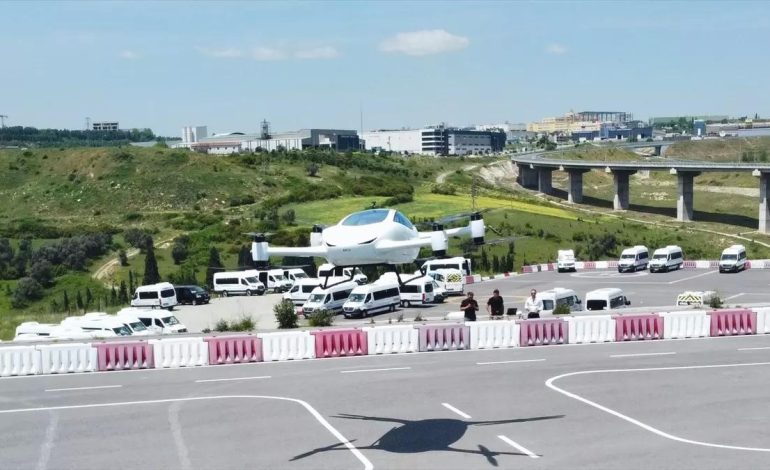 Elektrikli Uçan Araba Testleri Başladı