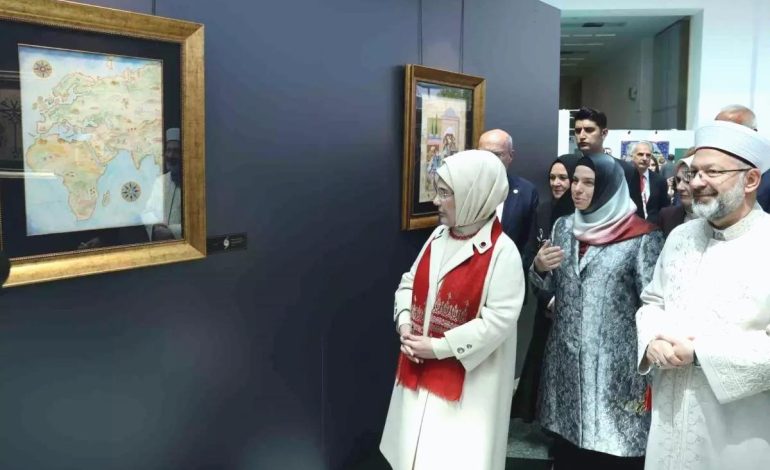 Emine Erdoğan “Uluslararası İslam Sanatları Fuarı”nda konuştu