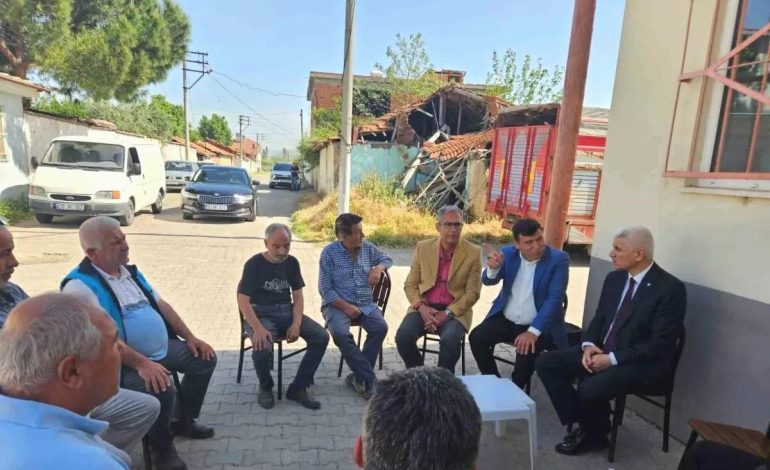 Emniyet Müdürü Halalca’da Vatandaşlarla Buluştu